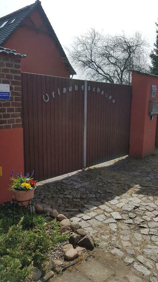 Urlaubsscheune Niedergorsdorf エクステリア 写真